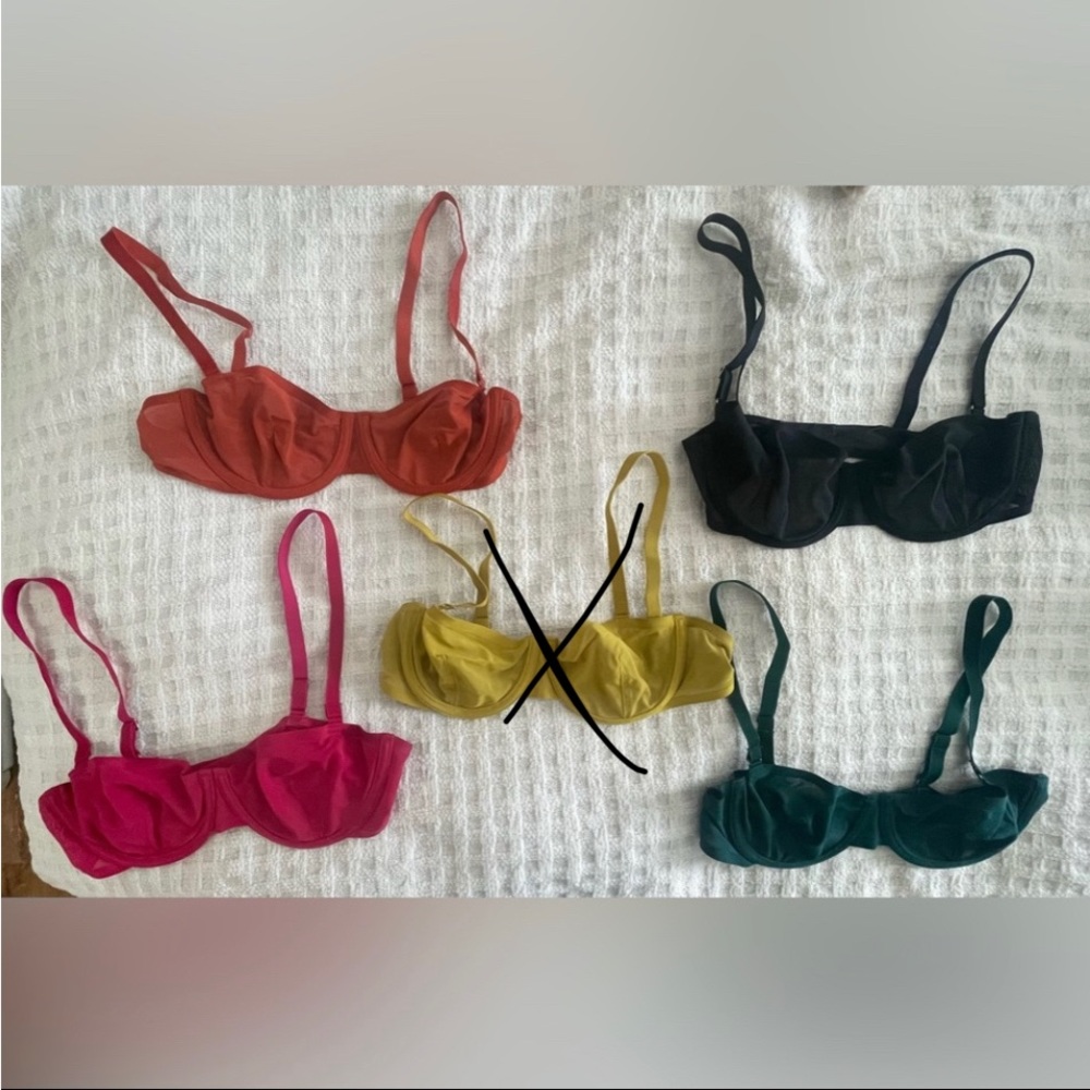 5 Cuup Mesh Balconette Bras